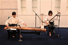 邦楽サークル「叡風会」の演奏